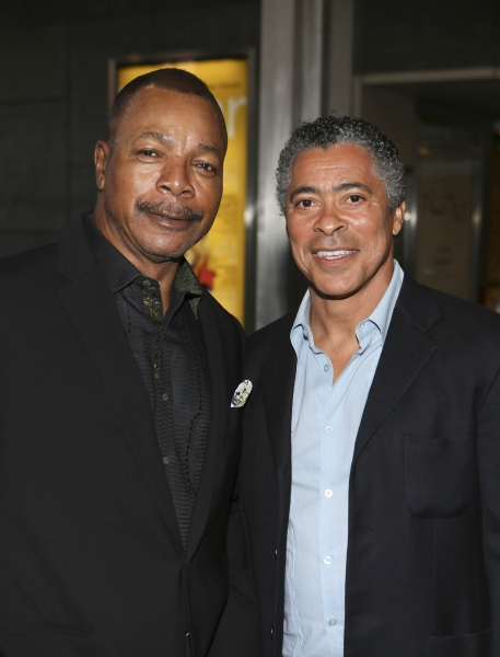 Actors Carl Weathers and Dominic Hoffman Photo