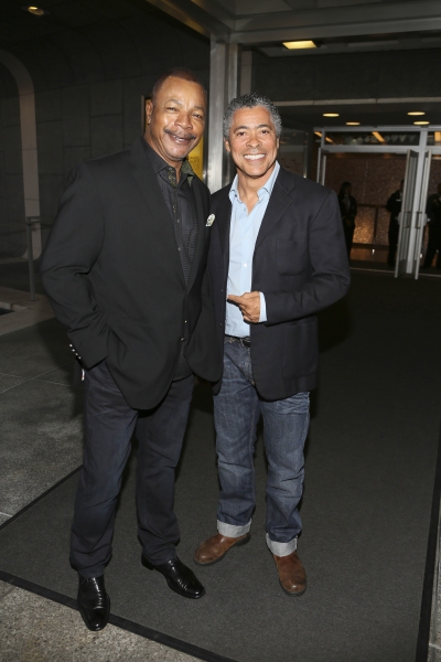 Actors Carl Weathers and Dominic Hoffman Photo