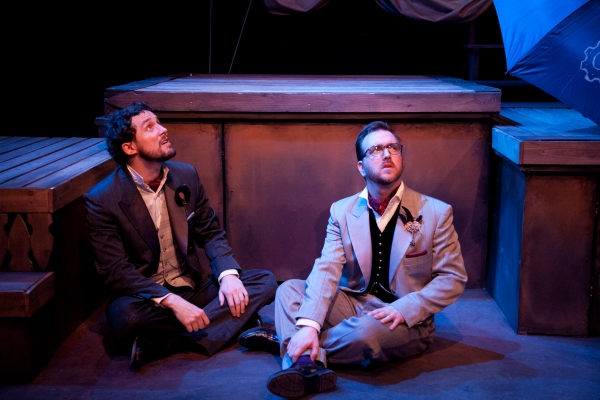 Nick Lake (Rosencrantz) and Tom McGrath (Guildenstern) Photo