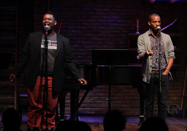 Photo Coverage: Pace New Musicals Writers Room Visits Murderous Musical Mondays at MURDER FOR TWO! Image
