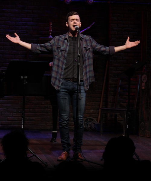 Photo Coverage: Pace New Musicals Writers Room Visits Murderous Musical Mondays at MURDER FOR TWO! Image