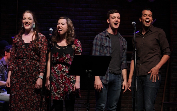 Photo Coverage: Pace New Musicals Writers Room Visits Murderous Musical Mondays at MURDER FOR TWO! Image