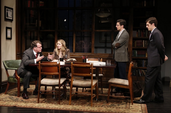 Photo Flash: First Look at John Noble, Halley Feiffer & More in Second Stage's THE SUBSTANCE OF FIRE Image