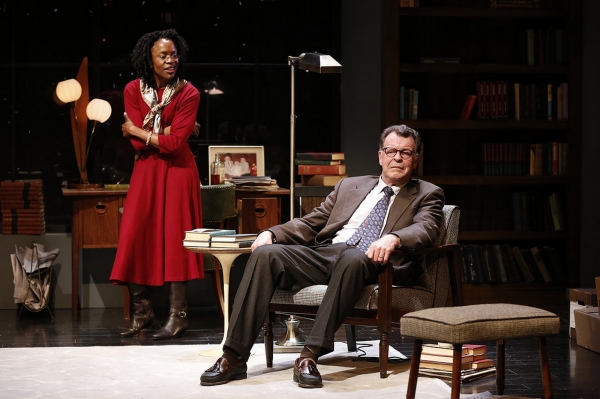 Photo Flash: First Look at John Noble, Halley Feiffer & More in Second Stage's THE SUBSTANCE OF FIRE Image