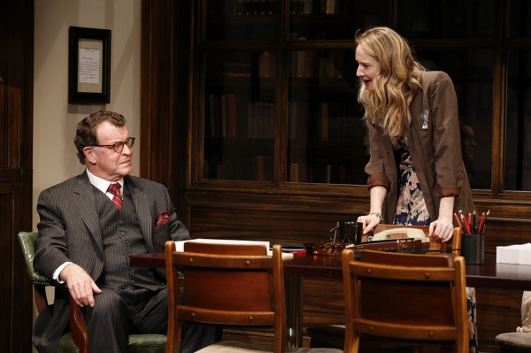 Photo Flash: First Look at John Noble, Halley Feiffer & More in Second Stage's THE SUBSTANCE OF FIRE Image