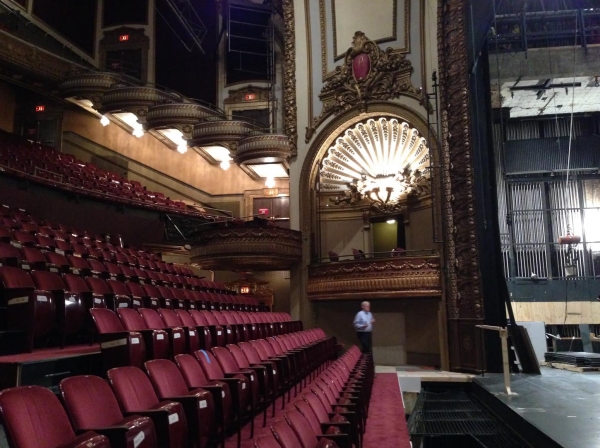 Photo Flash: First Look at Palace Theatre's Stadium-Style Seating for HOLLER IF YA HEAR ME Image