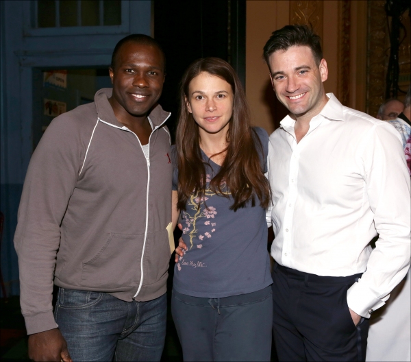 Joshua Henry, Sutton Foster and Colin Donnell Photo