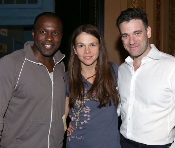 Joshua Henry, Sutton Foster and Colin Donnell Photo