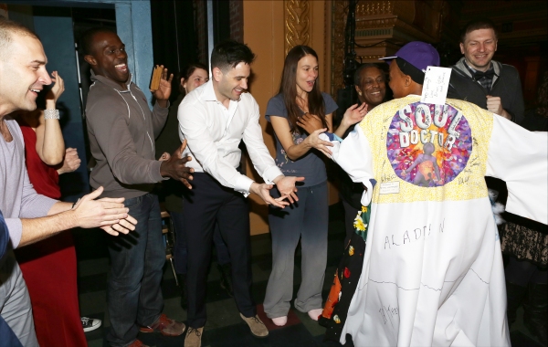Charlie Pollock, Joshua Henry, Colin Donnell, Sutton Foster and Anastacia McCleskey Photo