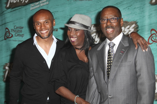 Musician Kenny Lattimore, actress Kiki Shepard and actor Courtney B. Vance  Photo