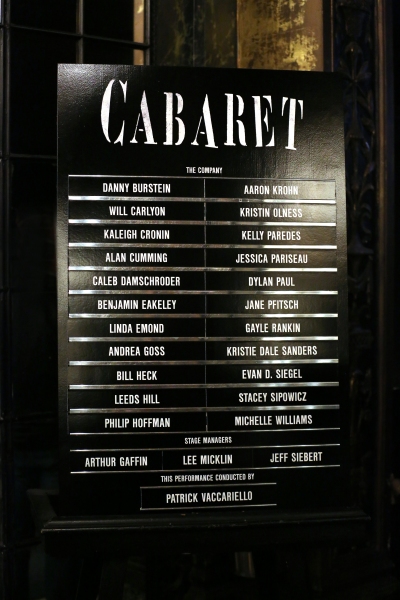 Photo Coverage: Michelle Williams, Alan Cumming and CABARET Cast Take Opening Night Bows! Image