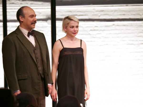 Danny Burstein and Michelle Williams  Photo