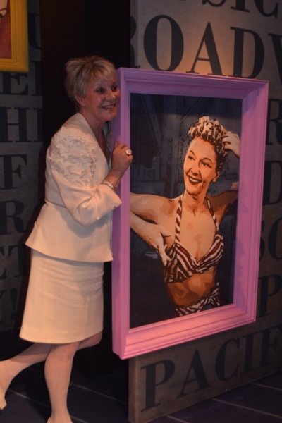 Photo Flash: Heller Halliday & Preston Hagman Visit York Theatre Company's INVENTING MARY MARTIN Image