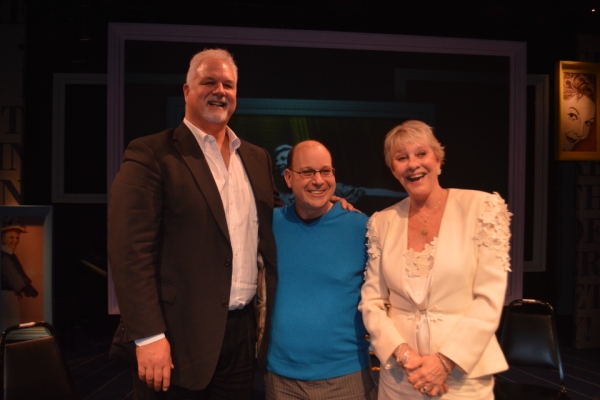 Photo Flash: Heller Halliday & Preston Hagman Visit York Theatre Company's INVENTING MARY MARTIN Image
