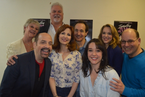 Photo Flash: Heller Halliday & Preston Hagman Visit York Theatre Company's INVENTING MARY MARTIN 