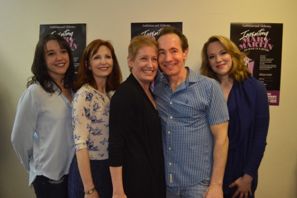 Photo Flash: Heller Halliday & Preston Hagman Visit York Theatre Company's INVENTING MARY MARTIN Image