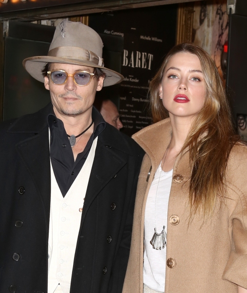 Johnny Depp and Amber Heard  Photo