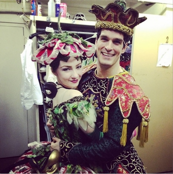 Photo Flash: Saturday Intermission Pics, 4/26, Part 2- AFTER MIDNIGHT Steals M&Ms, PIPPIN Introduces New Cast Member, and More! Image