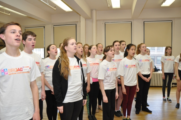 Photo Coverage: Camp Broadway Kids Rehearse for New York Pops Gala Image