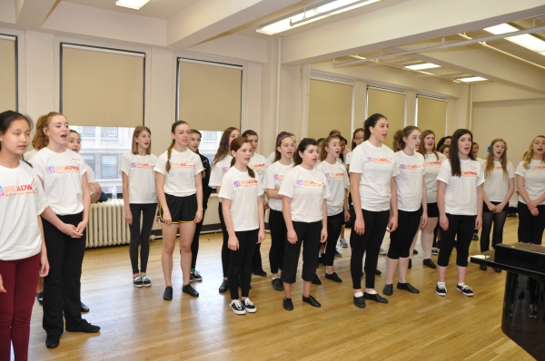 Photo Coverage: Camp Broadway Kids Rehearse for New York Pops Gala Image
