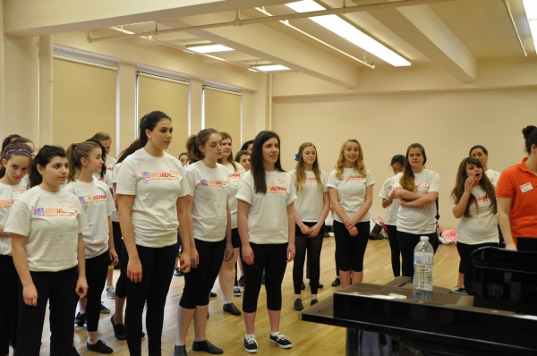 Photo Coverage: Camp Broadway Kids Rehearse for New York Pops Gala Image
