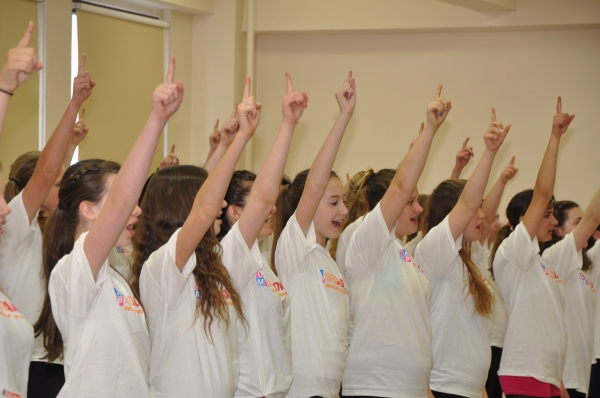 Photo Coverage: Camp Broadway Kids Rehearse for New York Pops Gala Image
