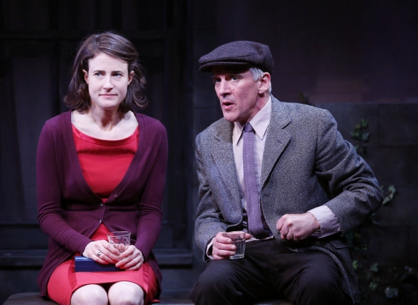 Photo Flash: First Look at Xanthe Elbrick and Patrick Fitzgerald in Irish Rep's SEA MARKS Image