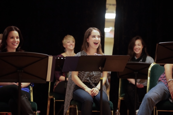 Photo Flash: In Rehearsal with ANTHEM's Jason Gotay, Remy Zaken, Randy Jones and More Off-Broadway Image