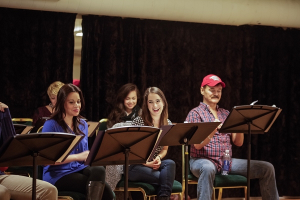 Photo Flash: In Rehearsal with ANTHEM's Jason Gotay, Remy Zaken, Randy Jones and More Off-Broadway Image