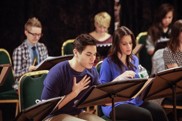 Photo Flash: In Rehearsal with ANTHEM's Jason Gotay, Remy Zaken, Randy Jones and More Off-Broadway Image