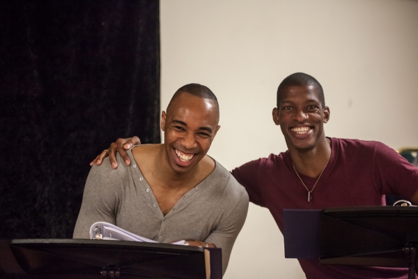 Photo Flash: In Rehearsal with ANTHEM's Jason Gotay, Remy Zaken, Randy Jones and More Off-Broadway Image