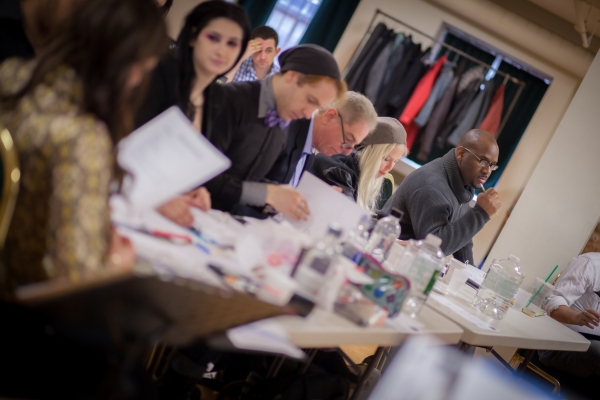 Photo Flash: In Rehearsal with ANTHEM's Jason Gotay, Remy Zaken, Randy Jones and More Off-Broadway Image