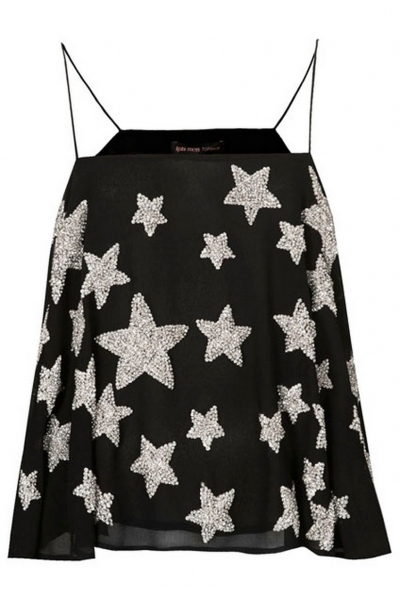 EMBELLISHED STAR CAMI TOP BY KATE MOSS FOR TOPSHOP Ã‚Â£75.00 Photo