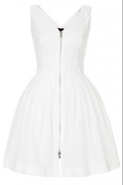 ZIP FRONT COTTON DOBBY SUNDRESS BY KATE MOSS FOR TOPSHOP Ã‚Â£75.00 Photo