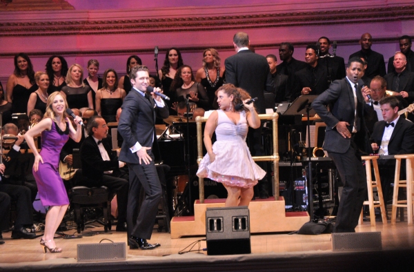 Kerry Butler, Matthew Morrison, Marissa Jaret Winokur and Corey Reynolds Photo