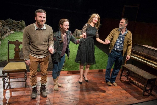 Photo Flash: Royal Family Productions' FOUR LAST THINGS Celebrates Opening Night Image