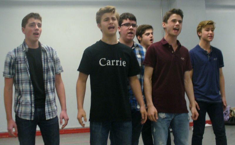 Photo Coverage: Broadway Workshop's CARRIE in Rehearsal Image