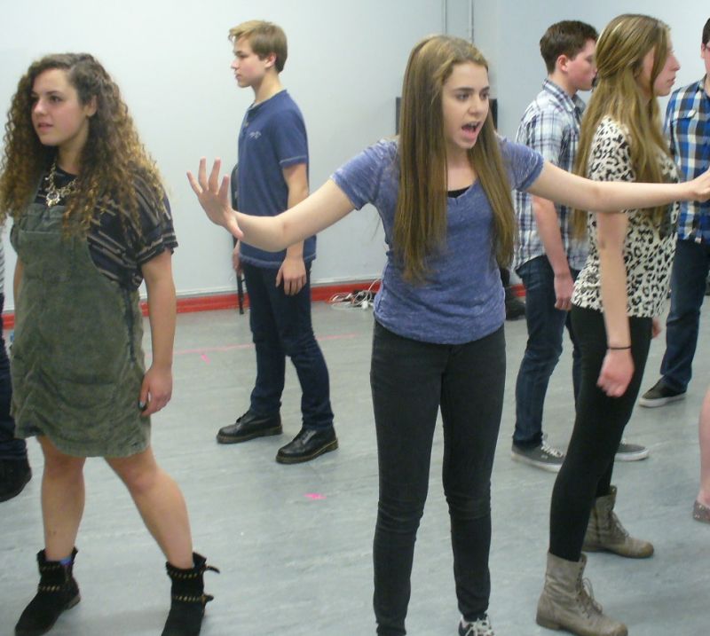 Photo Coverage: Broadway Workshop's CARRIE in Rehearsal Image