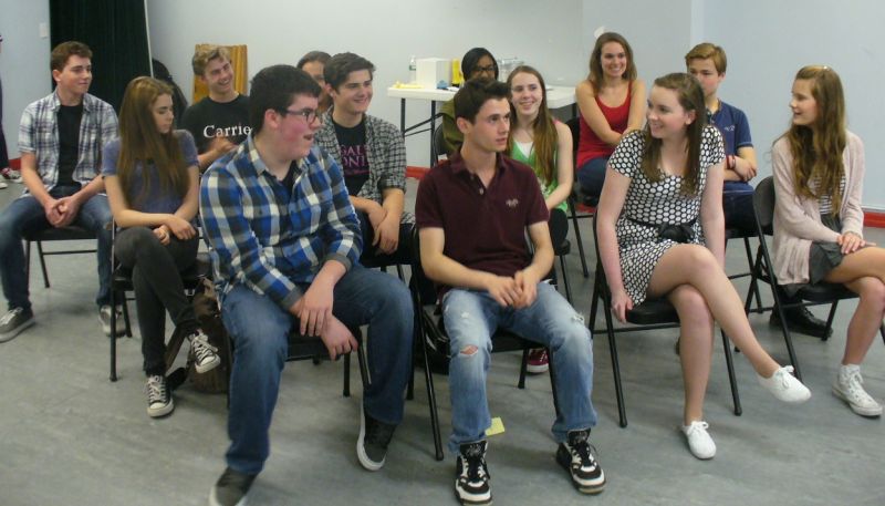 Photo Coverage: Broadway Workshop's CARRIE in Rehearsal Image