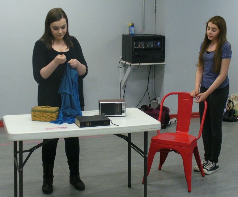 Photo Coverage: Broadway Workshop's CARRIE in Rehearsal Image