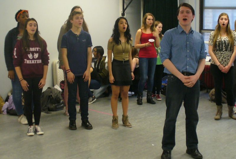 Photo Coverage: Broadway Workshop's CARRIE in Rehearsal Image