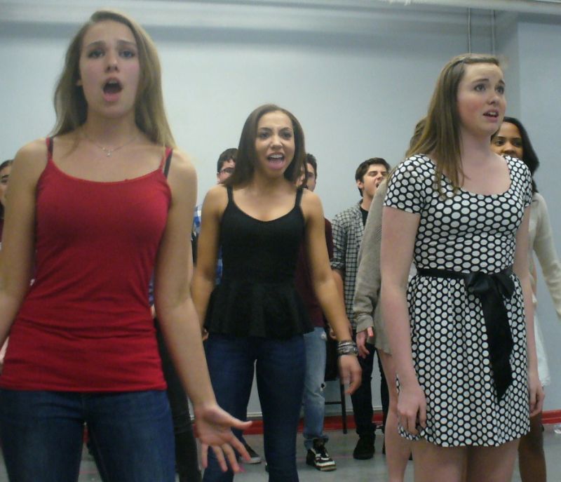 Photo Coverage: Broadway Workshop's CARRIE in Rehearsal 