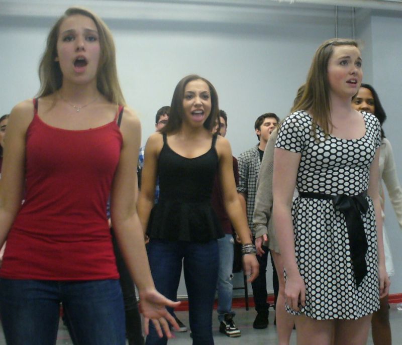 Photo Coverage: Broadway Workshop's CARRIE in Rehearsal Image