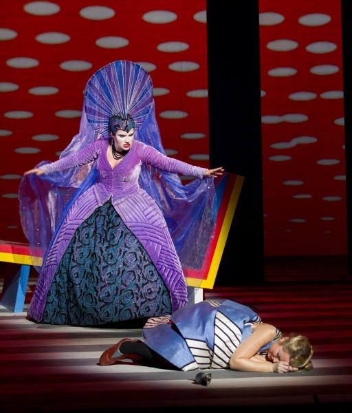 Kathryn Lewek as the Queen of the Night and Maureen McKay as Pamina Photo