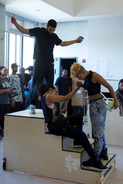 Photo Coverage: Tupac on Broadway! Meet the Cast of HOLLER IF YA HEAR ME  Image