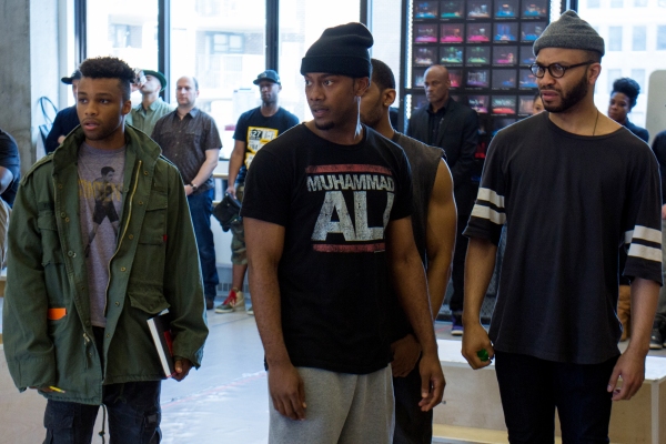 Photo Coverage: Tupac on Broadway! Meet the Cast of HOLLER IF YA HEAR ME  Image