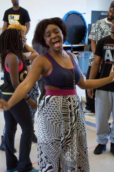 Photo Coverage: Tupac on Broadway! Meet the Cast of HOLLER IF YA HEAR ME  Image