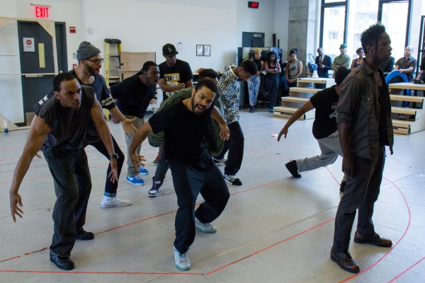 Photo Coverage: Tupac on Broadway! Meet the Cast of HOLLER IF YA HEAR ME  Image