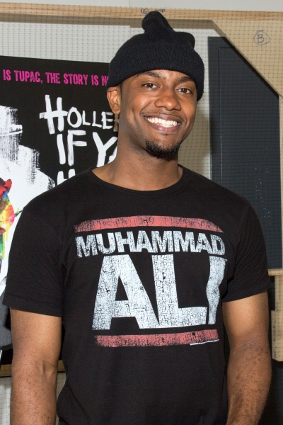 Photo Coverage: Tupac on Broadway! Meet the Cast of HOLLER IF YA HEAR ME  Image