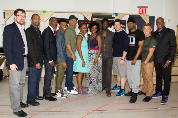 Photo Coverage: Tupac on Broadway! Meet the Cast of HOLLER IF YA HEAR ME  Image